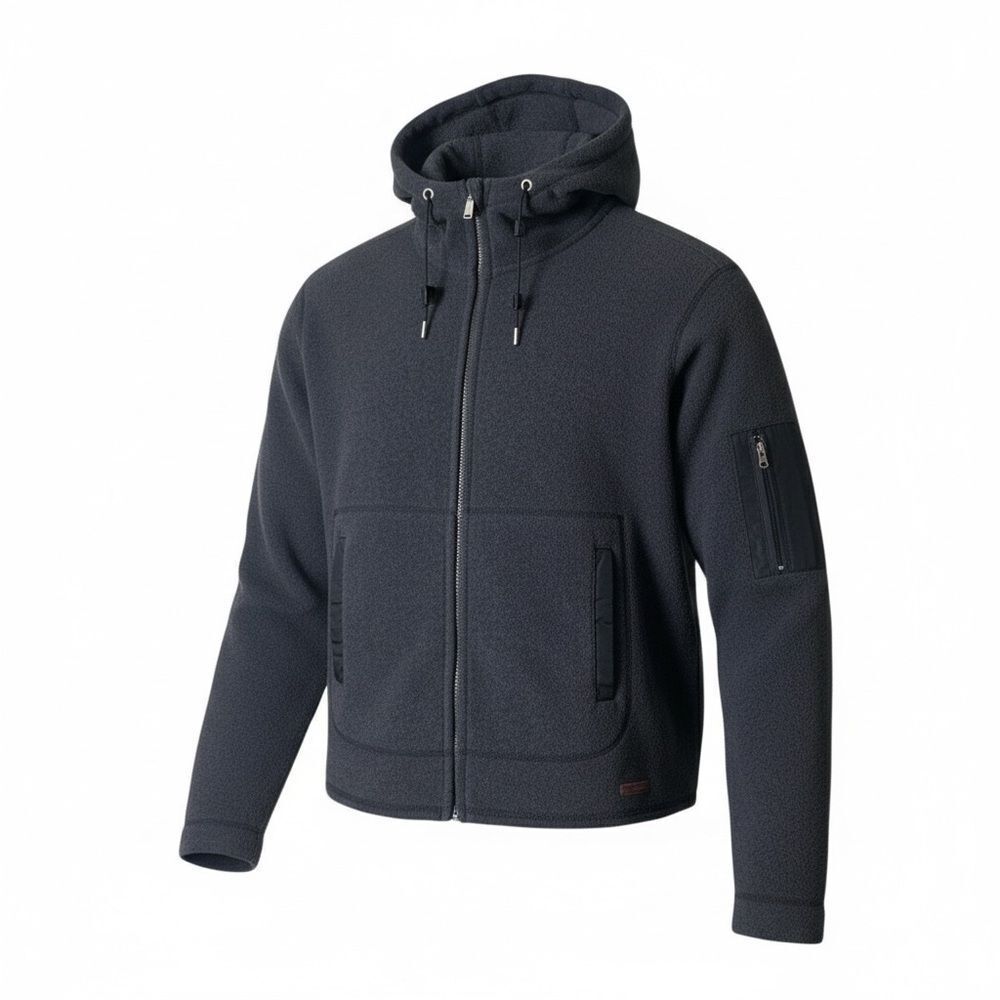 Rockport XCS Fleece Drawstring Hoodie Jacket‎